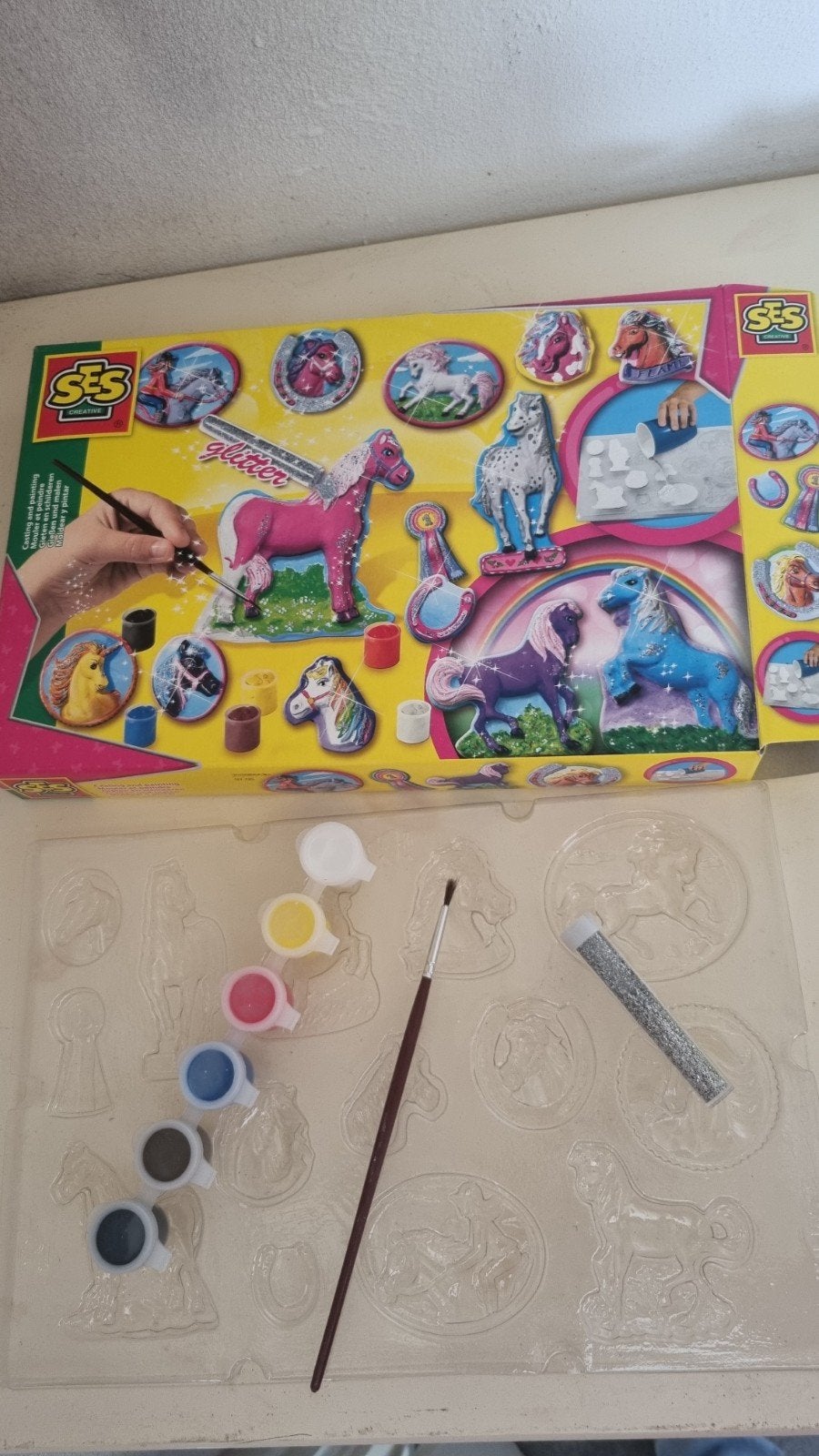 gips en vormpjes, Ophalen of Verzenden