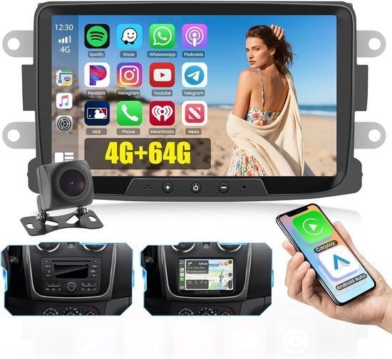 Autoradio Android 13 – Navigatiesysteem – Multimedia Systeem, Corvance B.V., Verzenden, Nieuw, Corvancebol@gmail.com