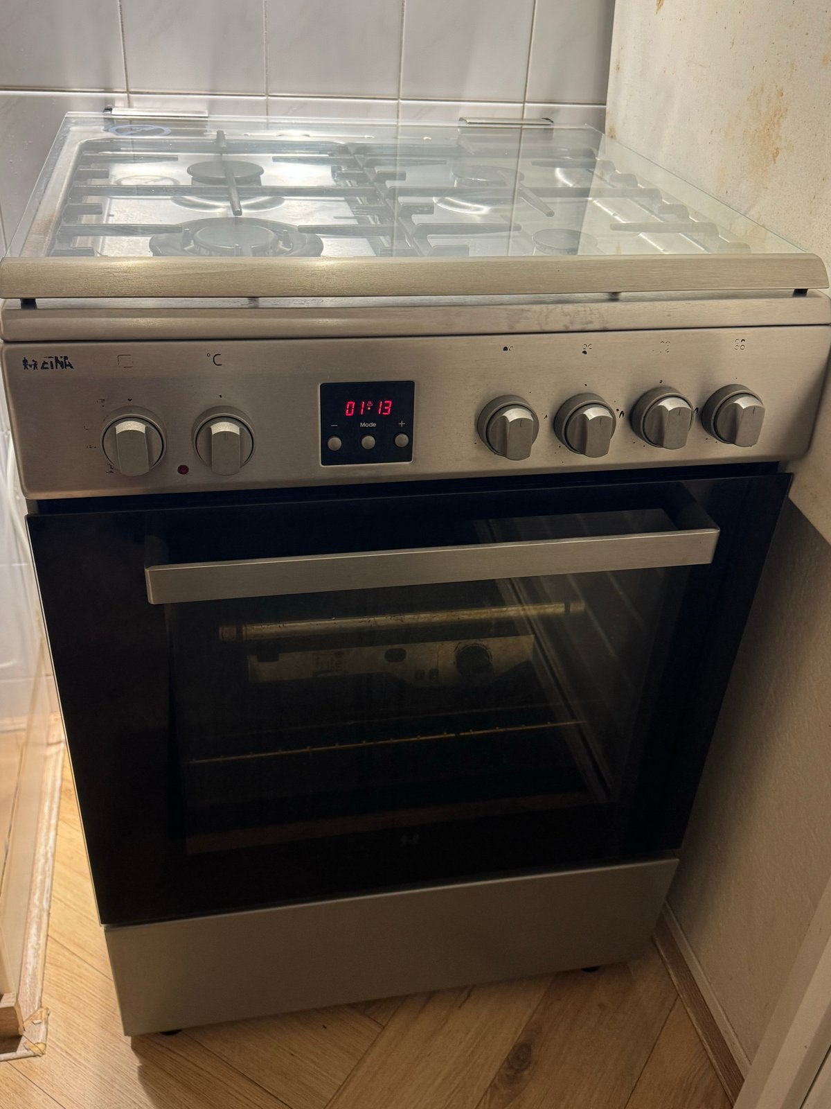 Fornuis met oven en 4 gaspitten - Zo goed als nieuw, Ophalen, Gebruikt, 60 cm of meer, 4 kookzones