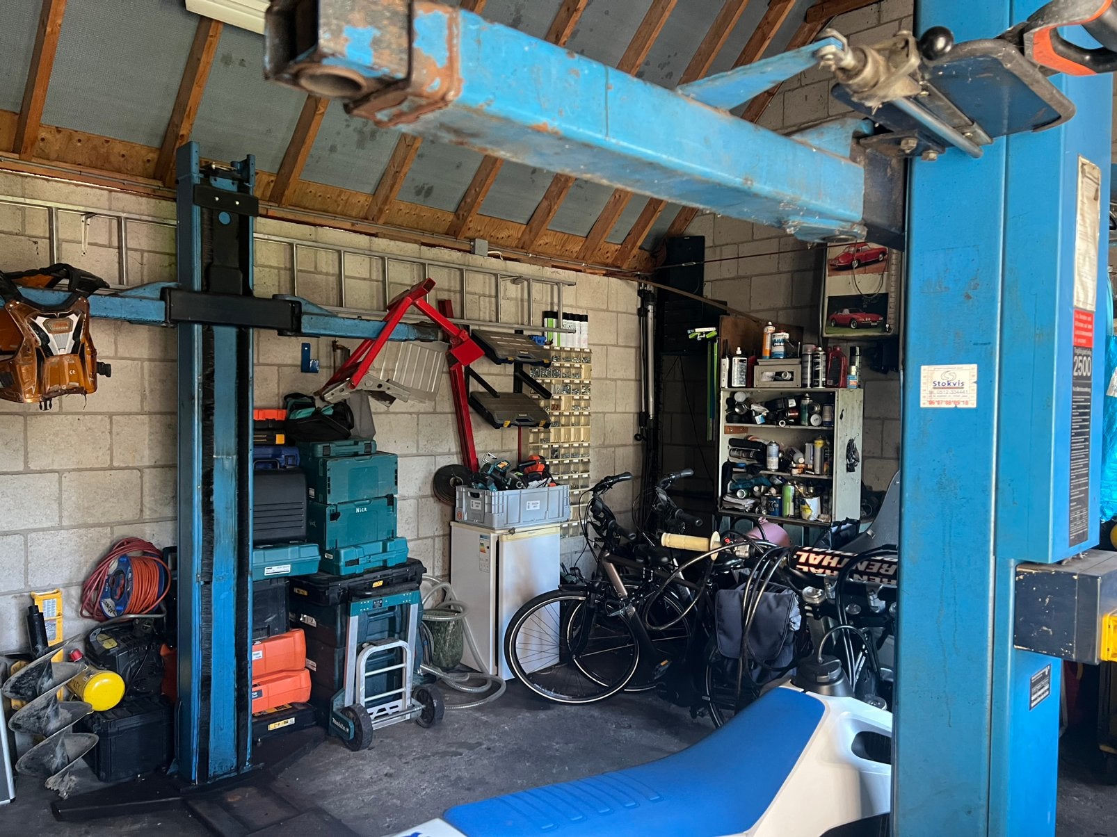 Te koop een hofmann 2 koloms hefbrug., Auto diversen, Ophalen, Gebruikt