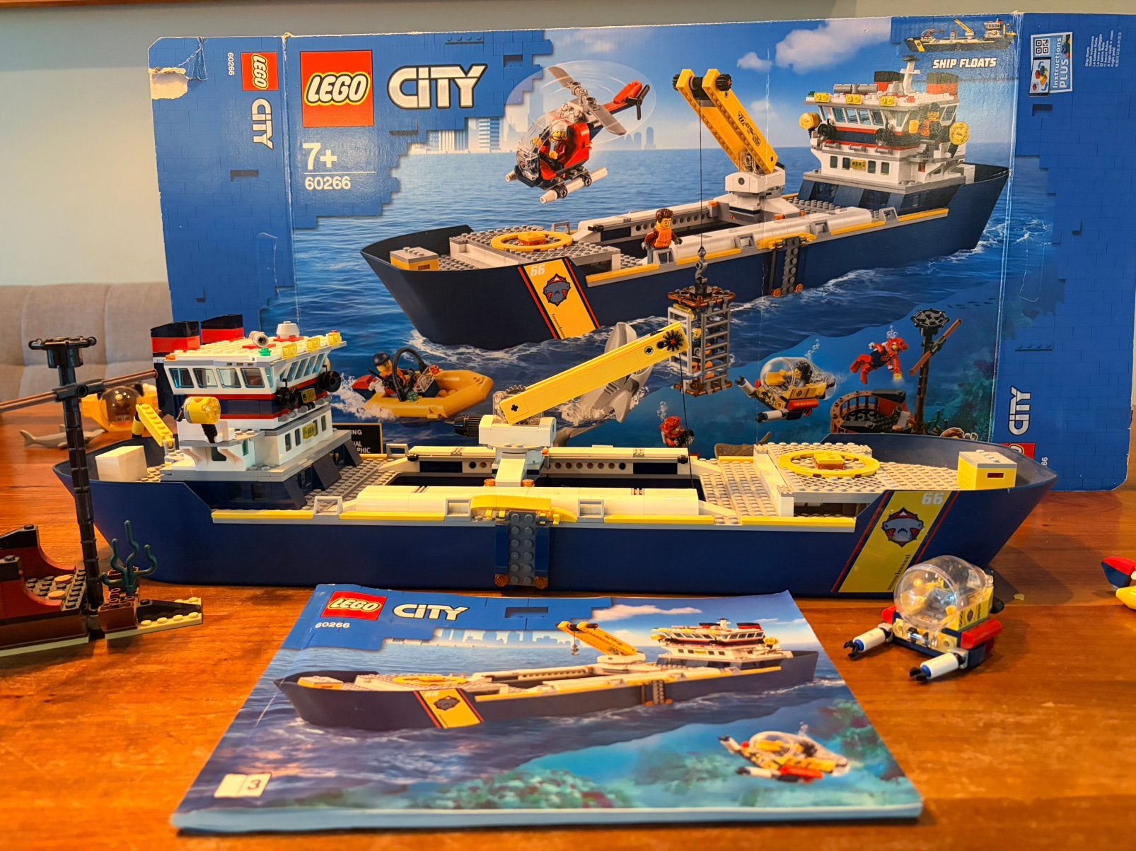 Legoset ocean 60264 60265 en 60266 plus extra, Ophalen of Verzenden, Zo goed als nieuw