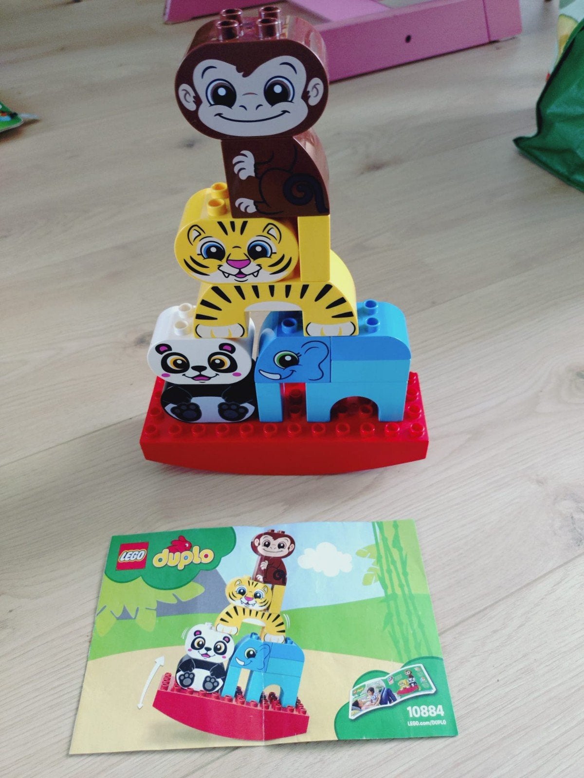 Lego Duplo - My first balancing animals! 1,5+ - 10884 - comp, Kinderen en Baby's, Overige thema's, Inclusief instructies, Ophalen of Verzenden