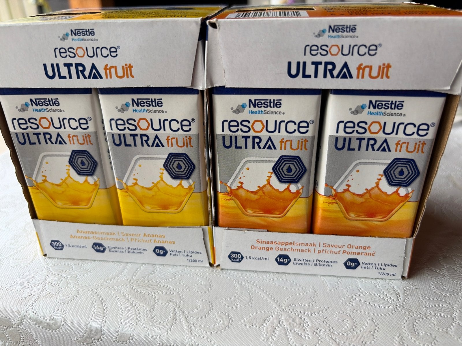 Nestle resource ultra fruit, Ophalen