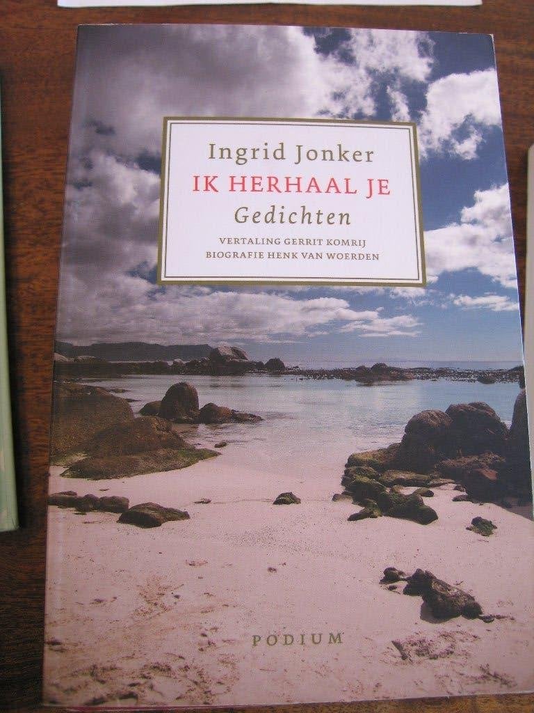 Ik herhaal je gedichten Ingrid Jonkers, Boeken, Ophalen of Verzenden, Zo goed als nieuw