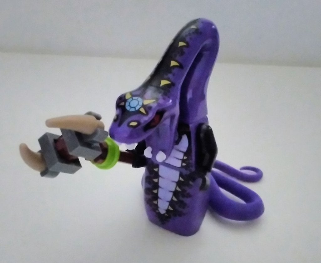 Lego Ninjago Pythor Chumsworth minifiguur, Verzenden