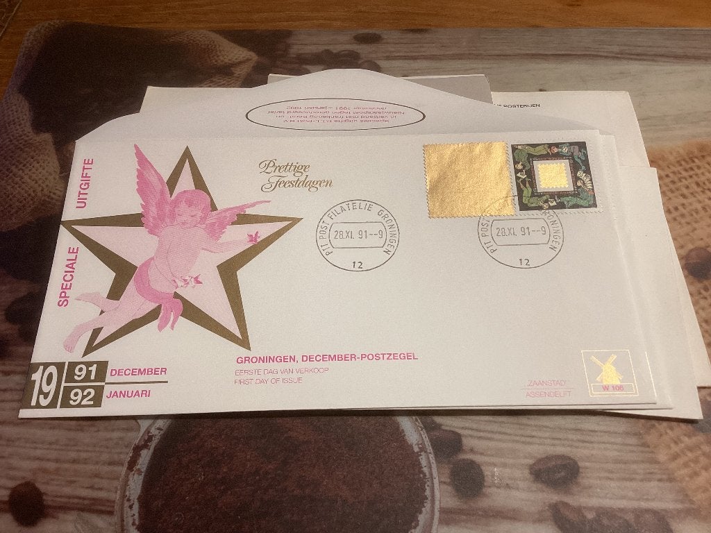 No4255 Philato W106 Kerst anders Heb ook Nederland jaargang, Ophalen of Verzenden, Onbeschreven, Nederland