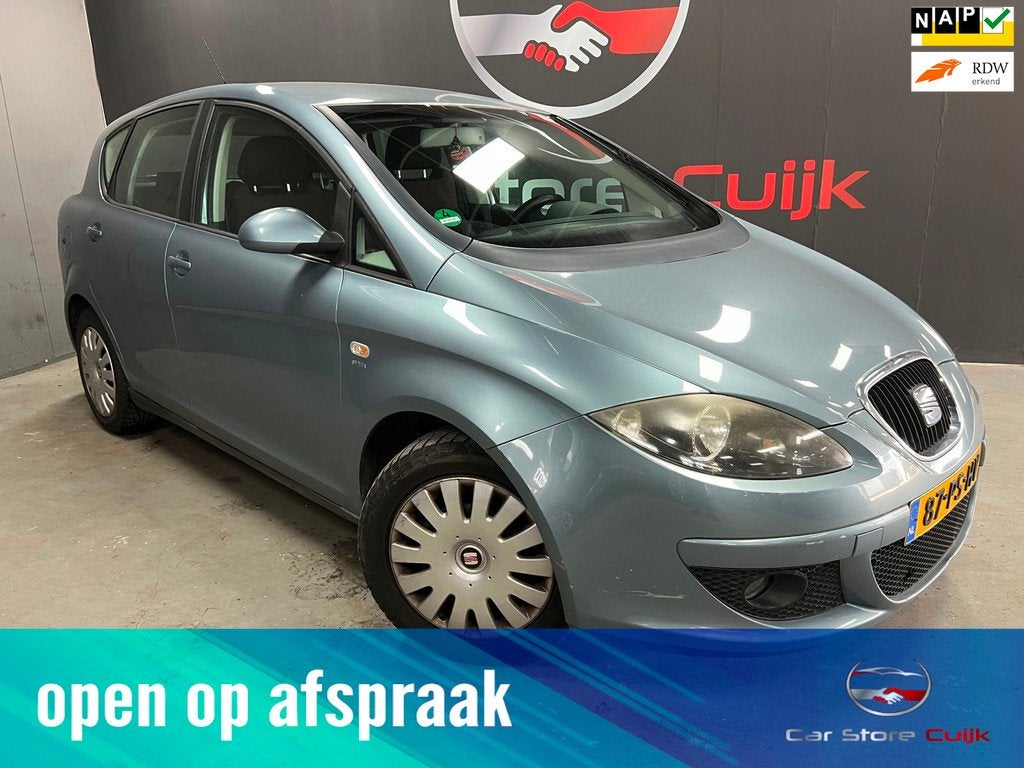 Seat Toledo 2.0 FSI Stylance | Trekhaak | Parkeersensor | NA, Auto's, Seat, Voorwielaandrijving, 1374 kg, Gebruikt, Blauw