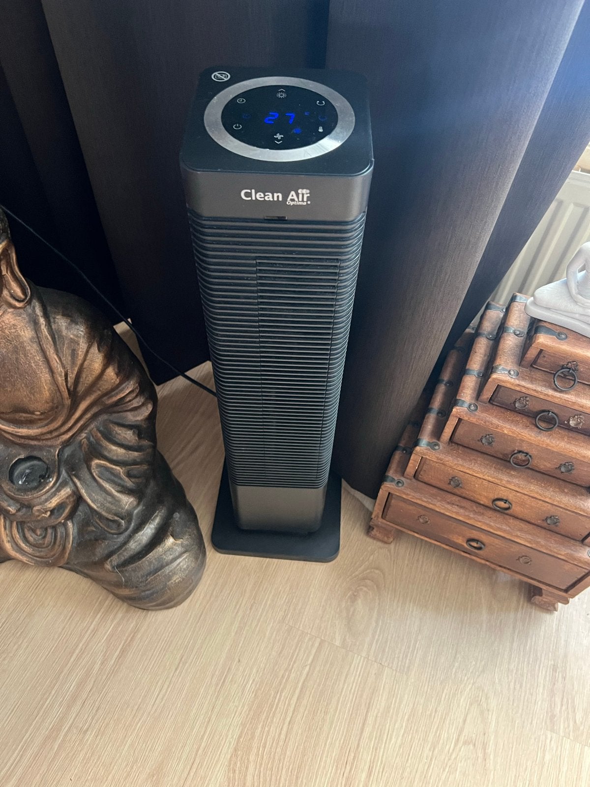 Clean Air Optima Ventilator - CA-804B Design Fan Heater, Witgoed en Apparatuur, Luchtbehandelingsapparatuur, Ophalen of Verzenden