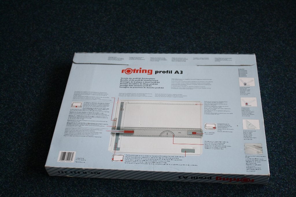 Rotring tekenbord Profil A3, Doe-het-zelf en Verbouw, Tekentafels, Ophalen of Verzenden, Nieuw, Minder dan 130 cm