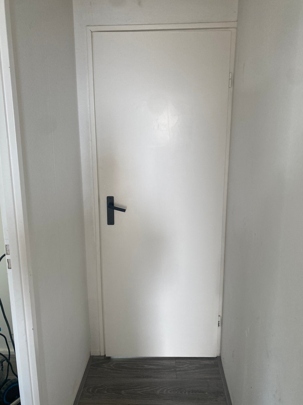 4 witte opdekdeuren, Doe-het-zelf en Verbouw, Ophalen, Binnendeur, 200 tot 215 cm