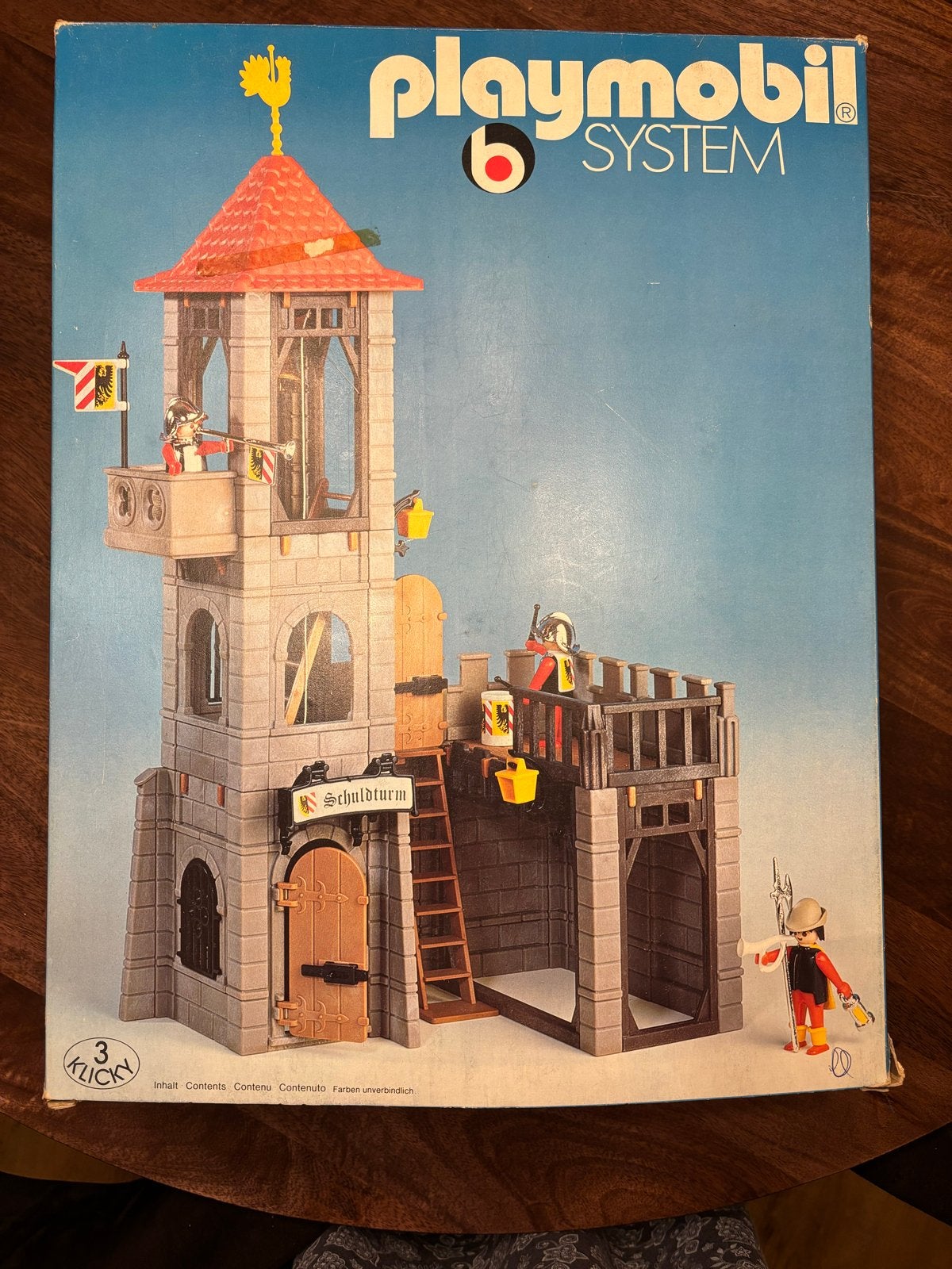 Playmobil System 3441 Schildturm - Vintage Kasteel/Fort