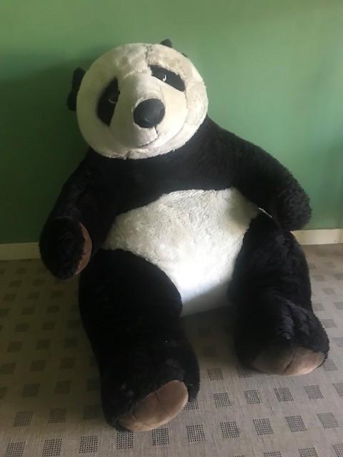 Hele grote pluche panda beer, Ophalen, Overige merken, Beer, Zo goed als nieuw