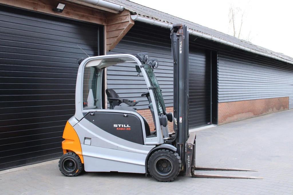 Still RX60 35 heftruck elektrische accu 97% triplex lepelver, 3000 tot 4000 kg, Elektrisch, Heftruck, Still