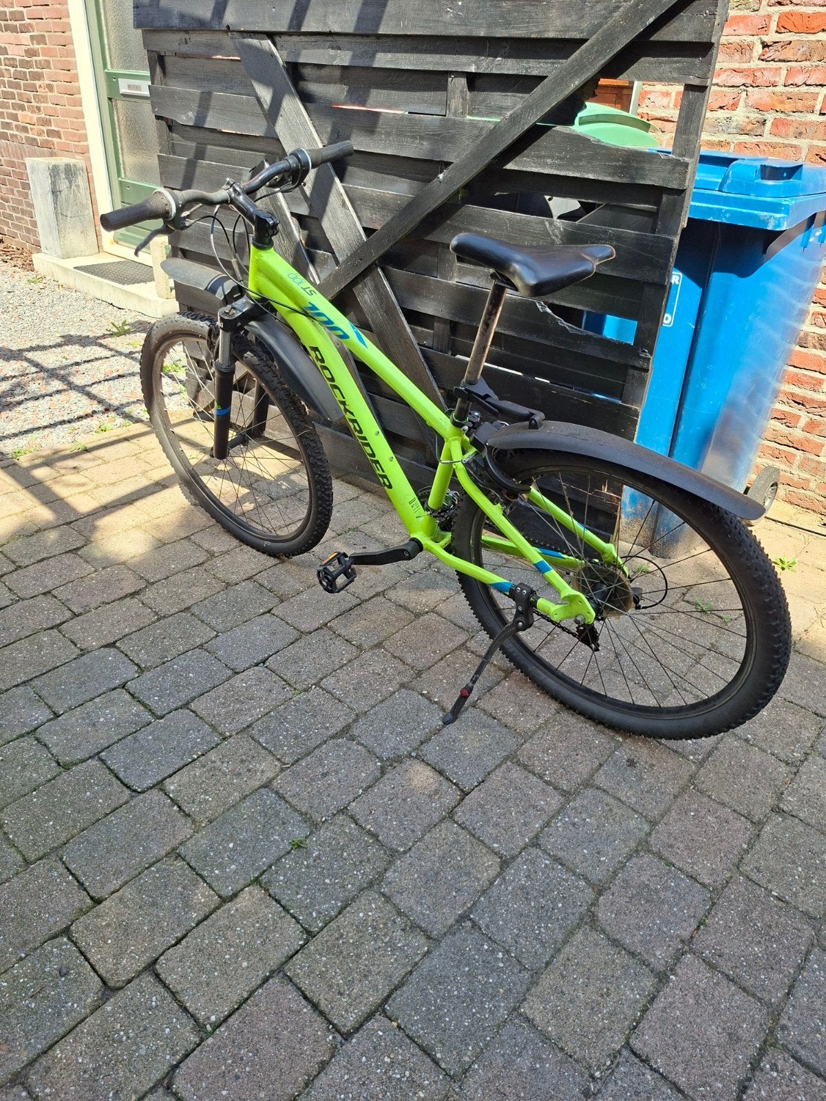 Rockrider ST100 Decathlon, Gebruikt, Velgrem, Versnellingen, Rockrider