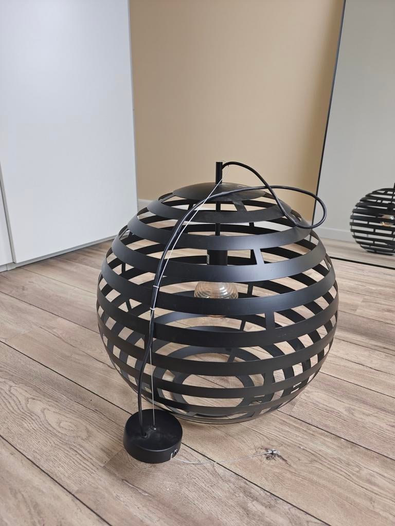 Freelight Hanglamp Nettuno Ø 50 cm Zwart, Ophalen, Modern, Industrieel, Zo goed als nieuw, Metaal