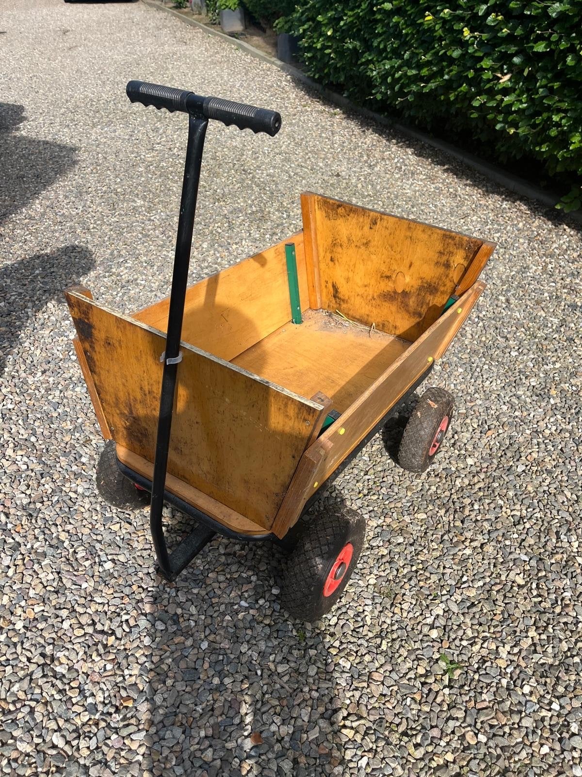 Houten bolderkar met afneembare zijwanden, Caravans en Kamperen, Bolderkarren, Ophalen of Verzenden, Gebruikt