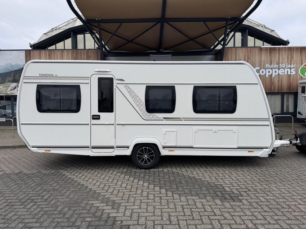 Fendt Tendenza 515 SG 2026 BLACKLINE ACTIE!!!!, Caravans en Kamperen, Standaardzit, Overige typen, Bedrijf, Schokbreker