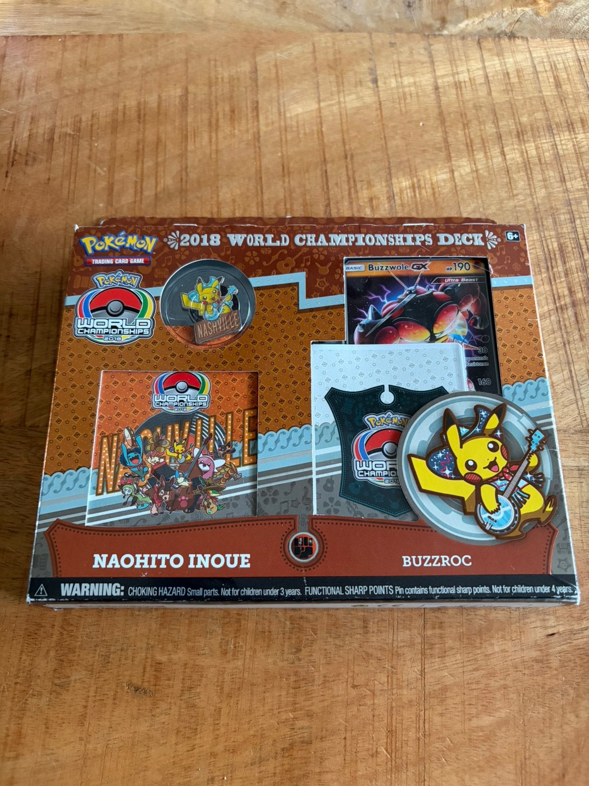 Pokemon World championship Deck 2018 - Naohito Inoue, Ophalen, Zo goed als nieuw, Speeldeck