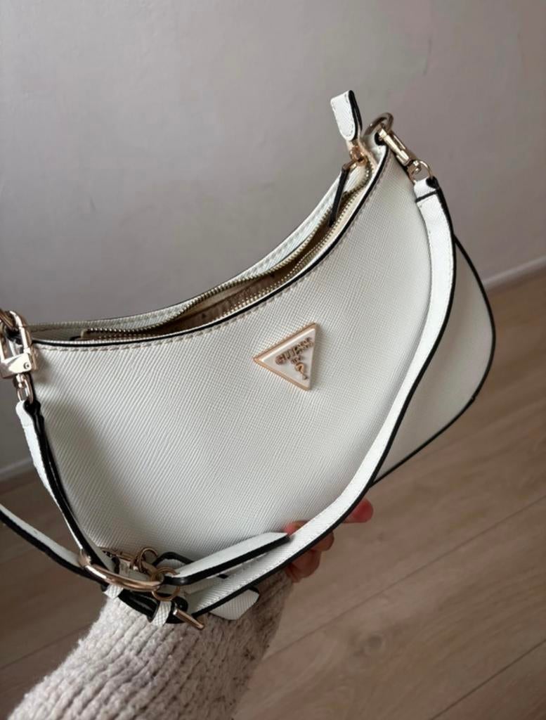 Zo goed als nieuwe Guess tas - Wit, Ophalen of Verzenden, Zo goed als nieuw, Wit, Overige merken