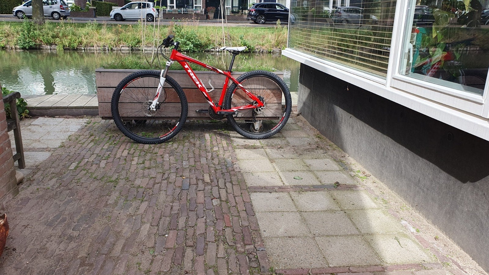 Trek Marlin 7 Mountainbike - Rood, Zo goed als nieuw
