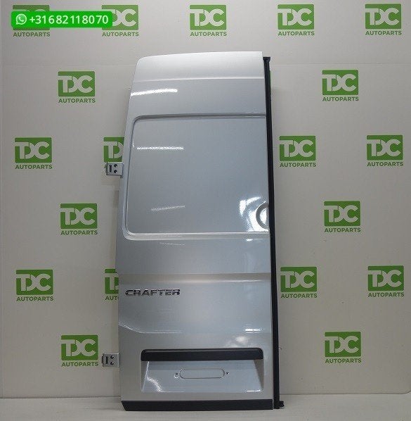 VW Crafter (16-19) Achterdeur links dicht zilvergrijs H2., Auto-onderdelen, Gebruikt, Ophalen of Verzenden, Achter, Volkswagen