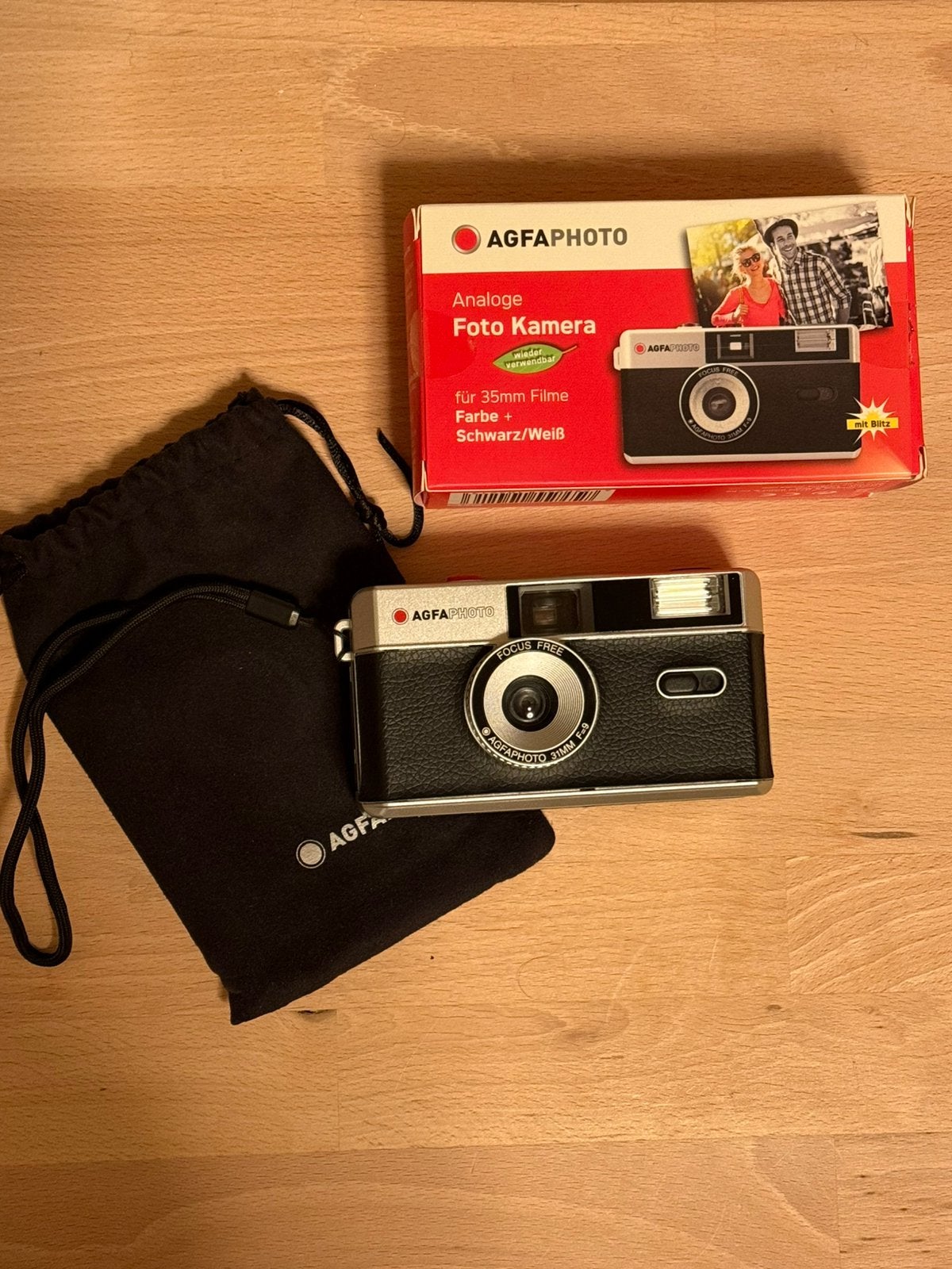 Agfaphoto analoog camera, als nieuw., Ophalen, Zo goed als nieuw, Compact, Overige Merken