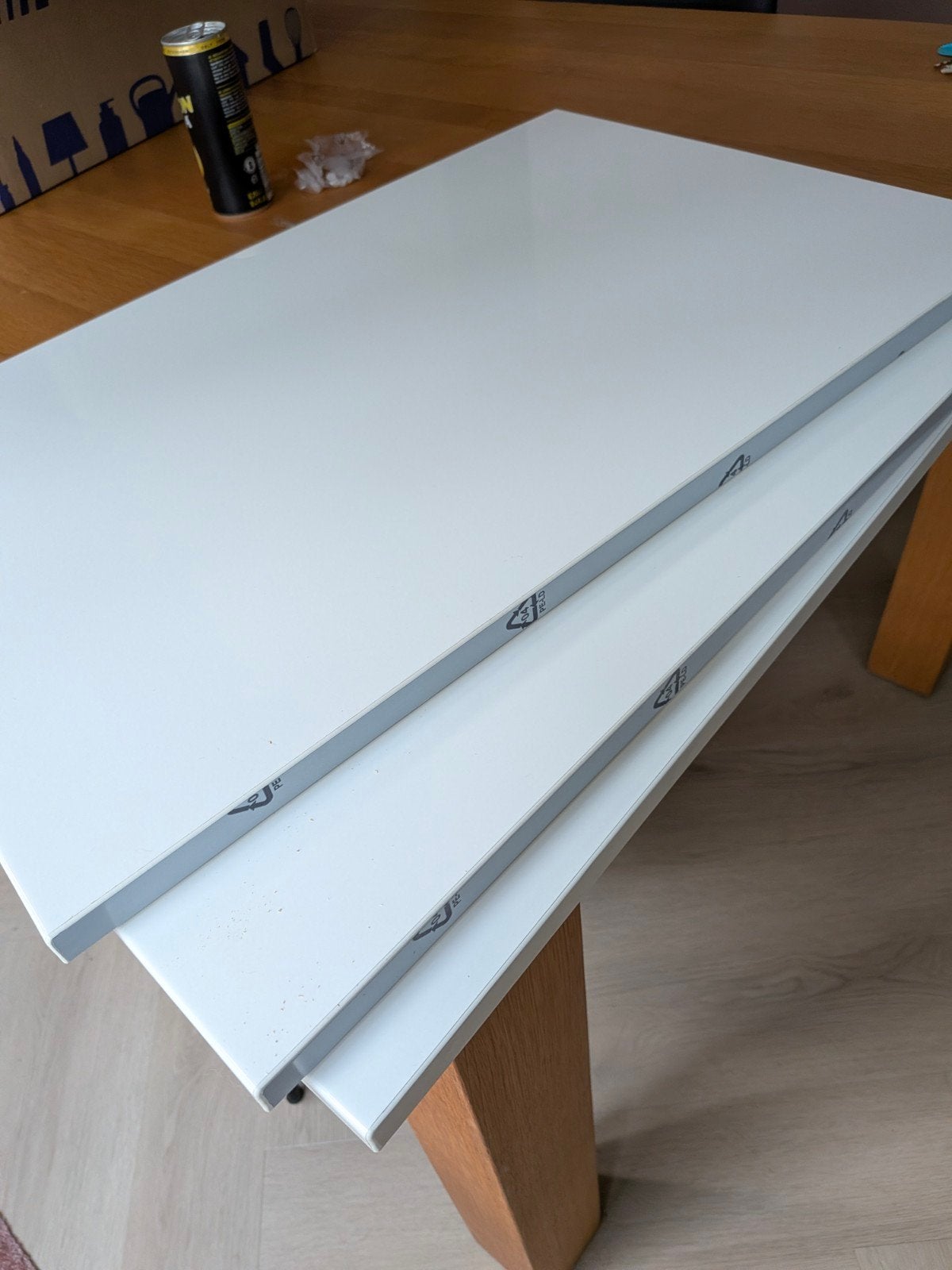 Ikea Besta Lappviken kastdeurtjes hoogglans wit 60x38 cm, Ophalen, Zo goed als nieuw