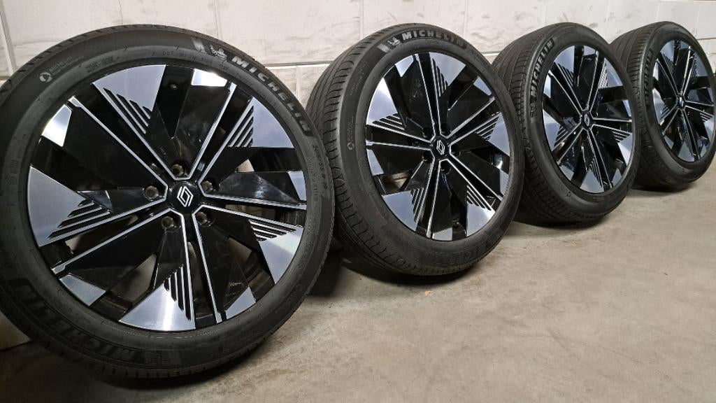 Bicolor velgen Scenic E-Tech Austral Espace Arkana 205/55/19, 19 inch, Gebruikt, Banden en Velgen, Personenwagen