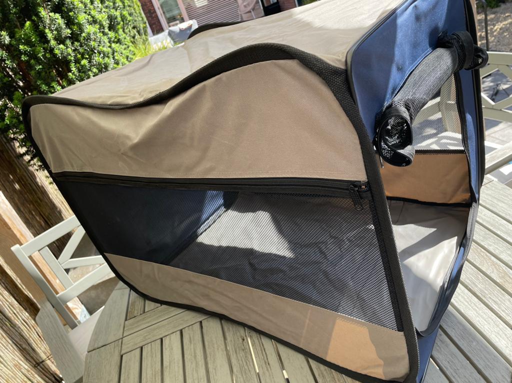 Reisbench 50x52x76 - Trixie, Dieren en Toebehoren, Hondenbenches, Ophalen, Zo goed als nieuw