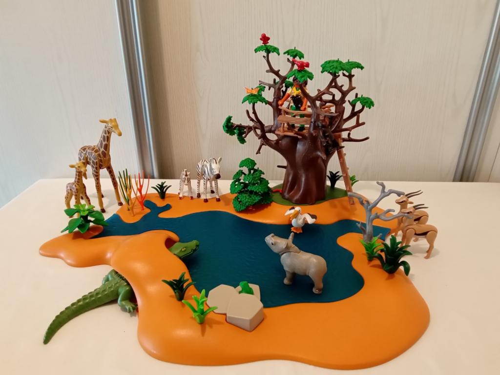 Playmobil dieren op de savanne super, Kinderen en Baby's, Speelgoed | Playmobil, Gebruikt, Ophalen of Verzenden