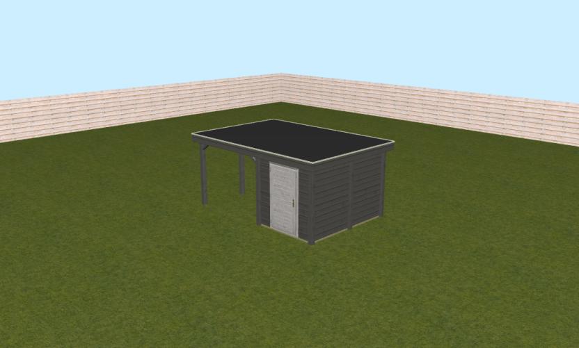 Lugarde Maatwerk 500 x 336 cm, 200 tot 400 cm, Tuinhuis, Nieuw, Ophalen of Verzenden