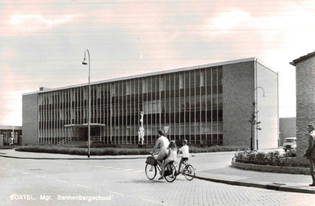 1972 BOXTEL Bannenbergschool, Verzenden, 1960 tot 1980, Ongelopen, Noord-Brabant