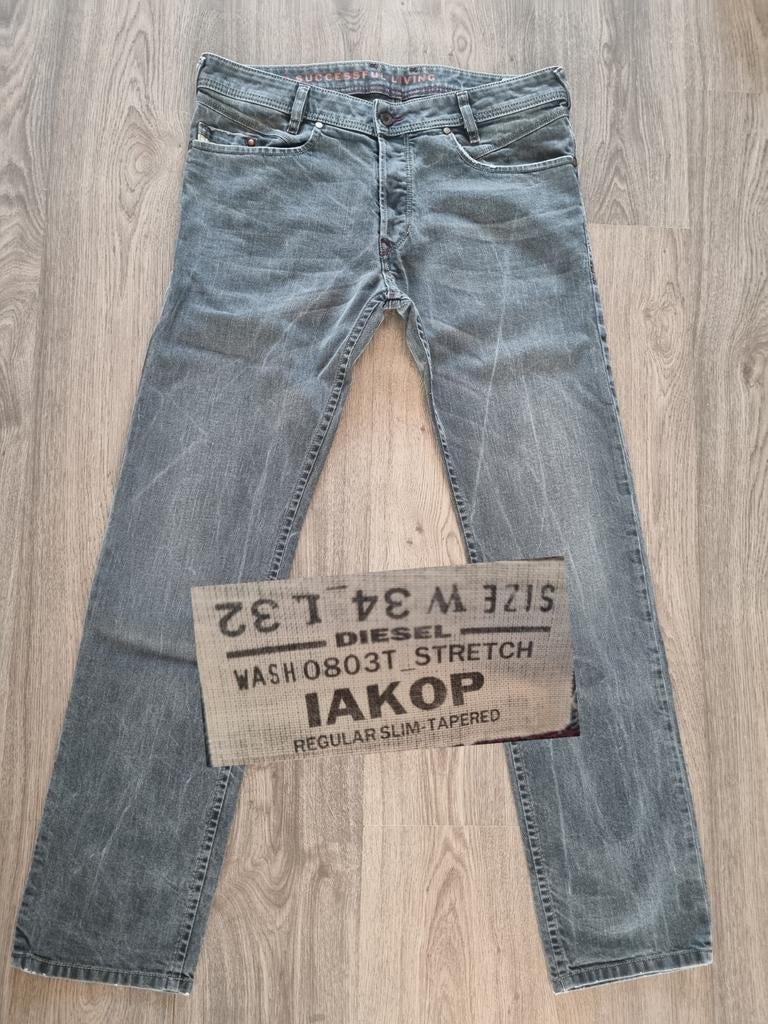 Diesel IAKOP W34 L32 | 34x32 - regular slim tapered #D1121, Kleding | Heren, Spijkerbroeken en Jeans, DIESEL, Diesel, W32 (confectie 46) of kleiner