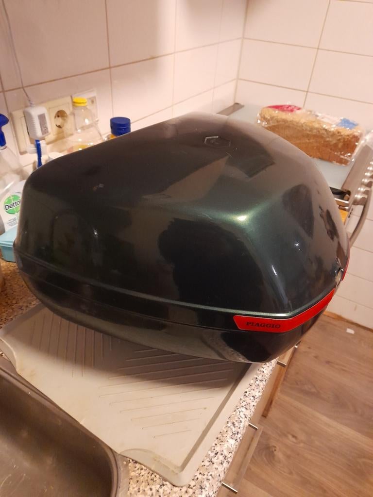 Piaggio Scooter Koffer, Fietsen en Brommers, Ophalen of Verzenden, Gebruikt, Overige typen, Piaggio