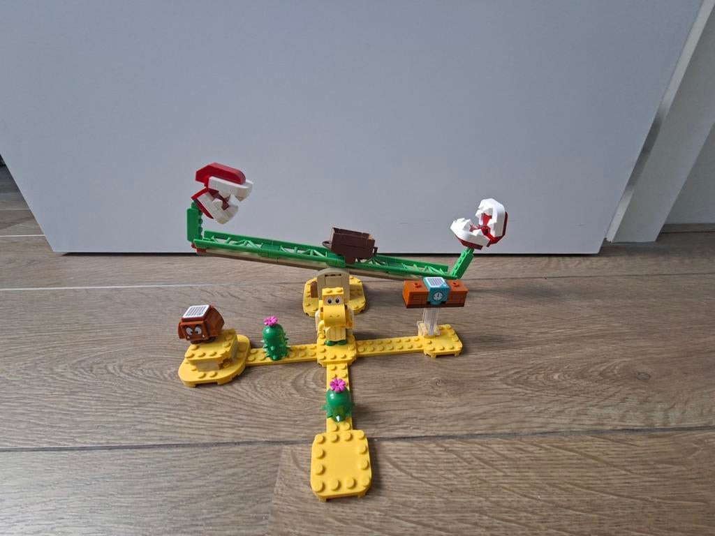 Lego Mario 71365 Piranhaplant Powerslide (Compleet), Ophalen of Verzenden, Gebruikt, Complete set, Lego