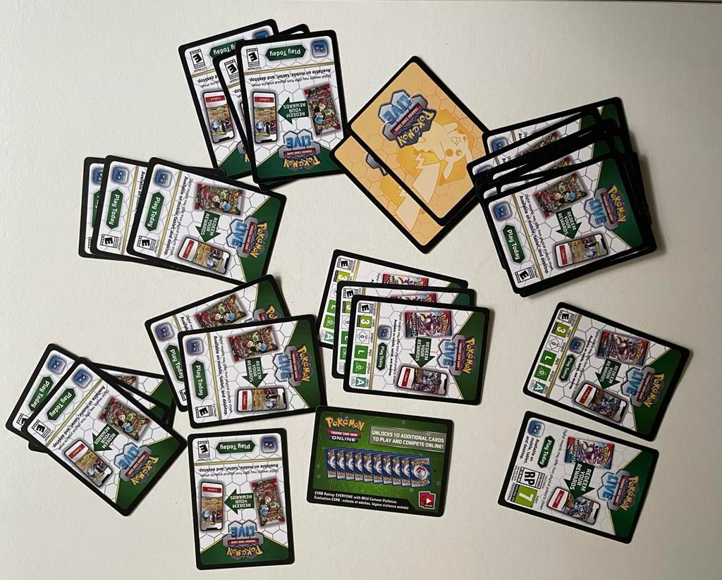 Codes Pokemon TCGO trading card game online, Ophalen, Nieuw, Overige typen