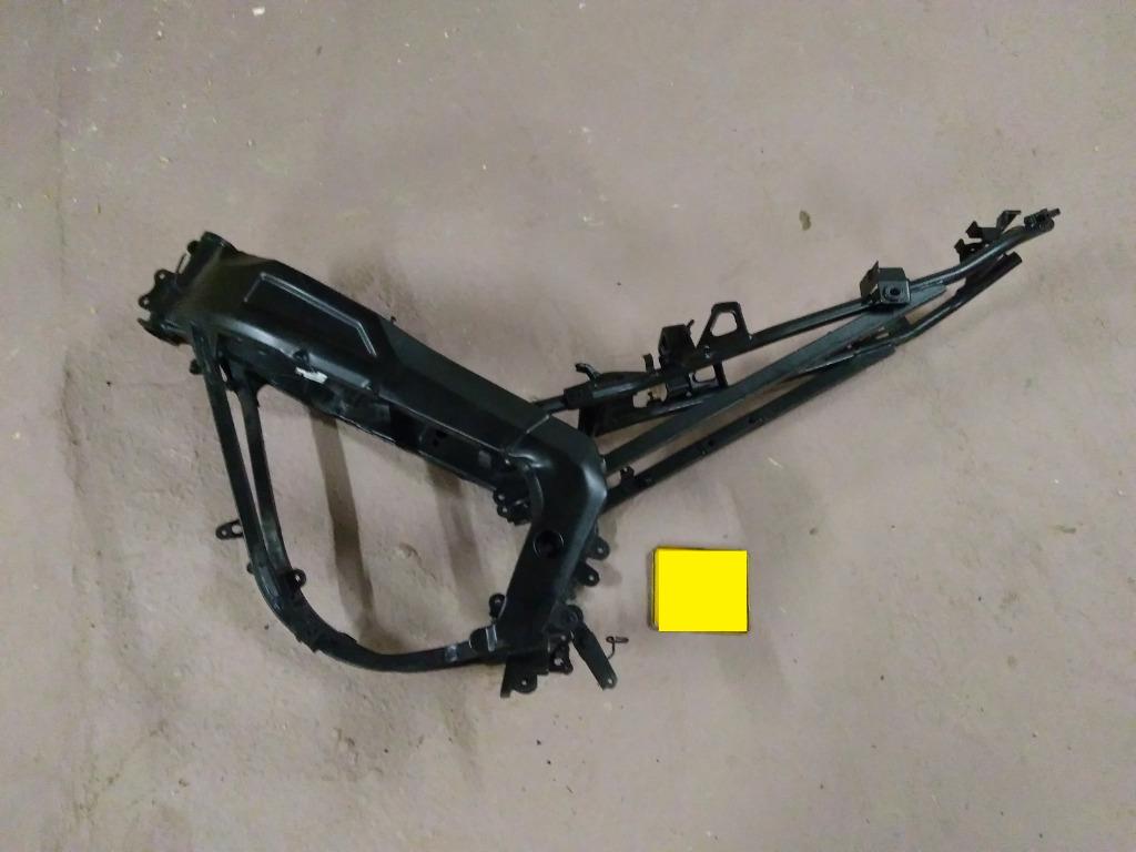 Net Recht Yamaha TZR frame + kenteken en papieren zonder WOK, Ophalen of Verzenden, Gebruikt, Frame, Yamaha