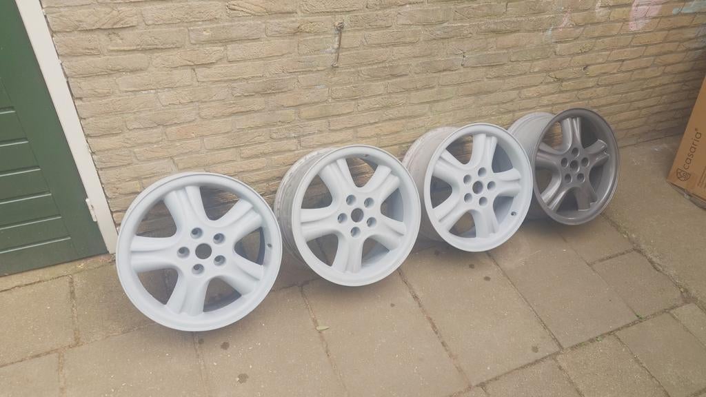 Jaguar XJR XJ X300 X308 Penta velgen., Auto-onderdelen, Ophalen, 18 inch, Velg(en), Gereviseerd
