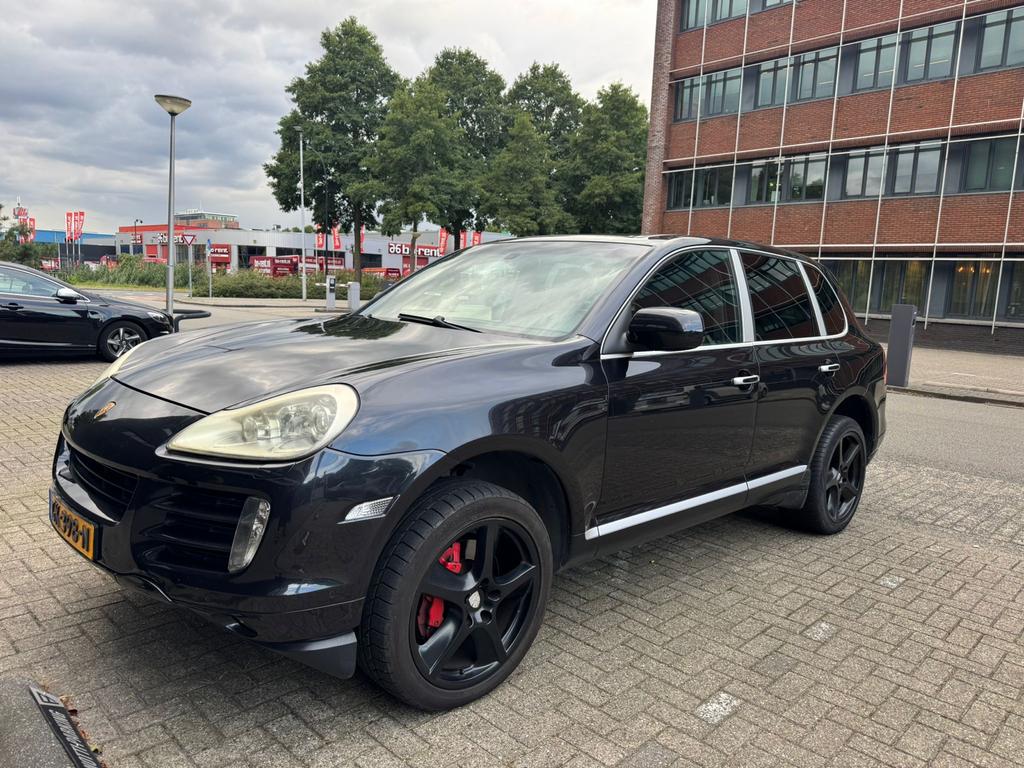 Porsche Cayenne 4.8 S Tiptronic S 2007 Zwart schuif/kantelda, Automaat, Cayenne, 2220 kg, Zwart