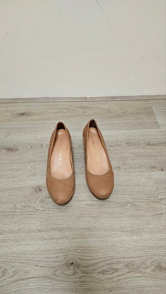 Pumps met sleehak, Pumps, Beige, Ophalen of Verzenden, Helioform