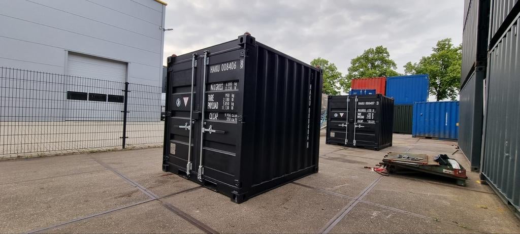 container opslagcontainer zwart 4ft 5ft 6ft 8ft 10ft 20ft, Ophalen of Verzenden