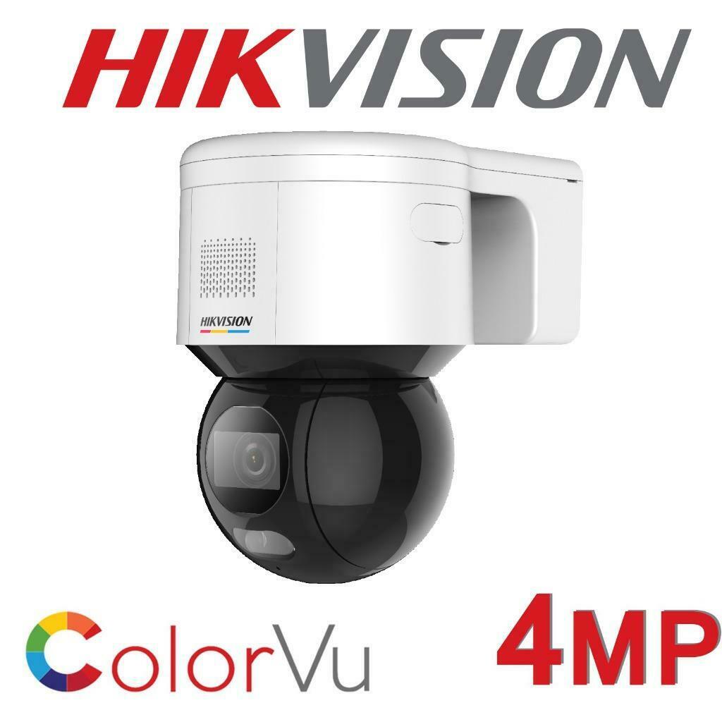 4MP Hikvison PTZ Color Vu IP PoE camera (microfoon/speaker), Audio, Tv en Foto, Videobewaking, Nieuw, Buitencamera, Ophalen of Verzenden