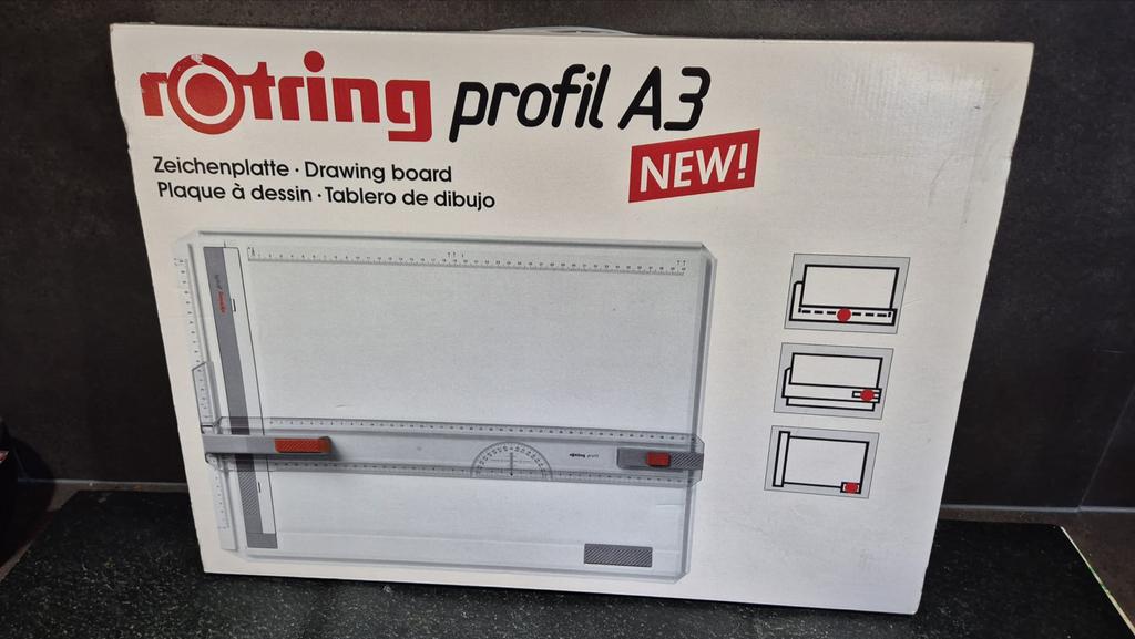 Rotring Profi A3 Tekenbord - Nieuw in Doos, Hobby en Vrije tijd, Tekenen, Ophalen of Verzenden, Nieuw, Overige typen