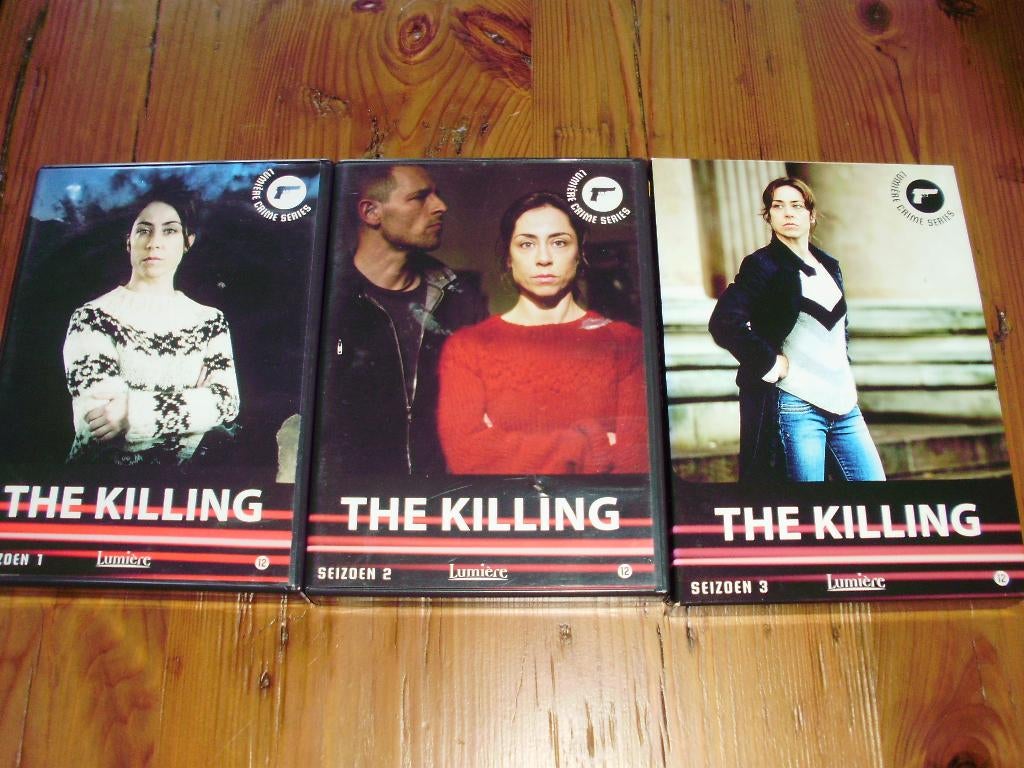 The Killing / DVD / serie 1 2 en 3 / seizoen, Vanaf 12 jaar, Ophalen of Verzenden, Zo goed als nieuw, Thriller