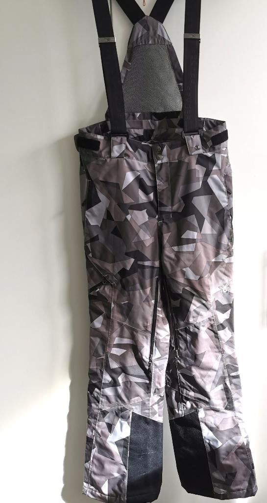 Spyder dare Skibroek maat S / 48 Gore-Tex Camouflage grijs, Broek, Ophalen of Verzenden, Zo goed als nieuw, Spyder