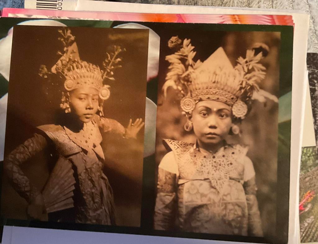 foto kaarten van pollok op Bali 5 stuks, Ophalen of Verzenden