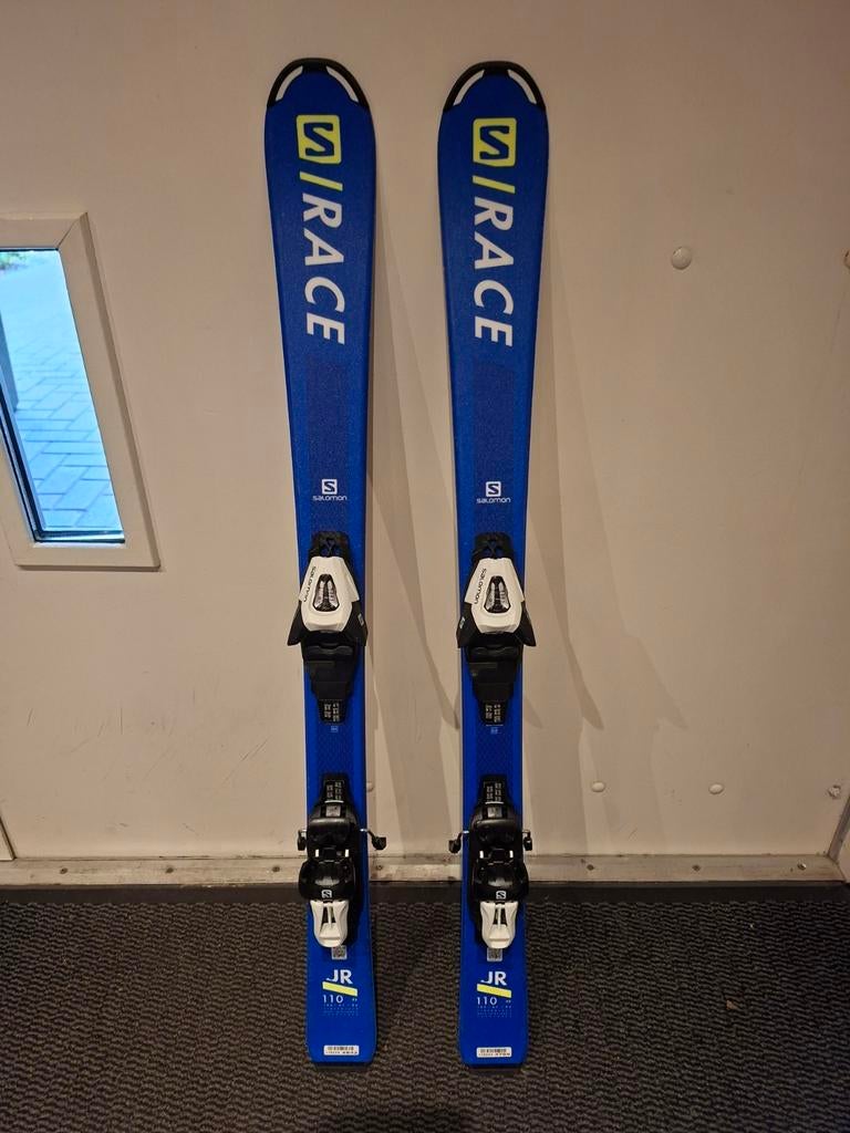 Ski 110 cm Salomon Race Junior zo goed als nieuw, 100 tot 140 cm, Zo goed als nieuw, Ski's, Salomon