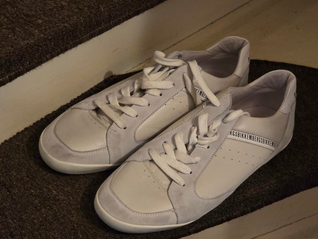 Bikkembergs Sneakers - Zo goed als nieuw, Wit, Ophalen of Verzenden, Bikkembergs, Sneakers of Gympen
