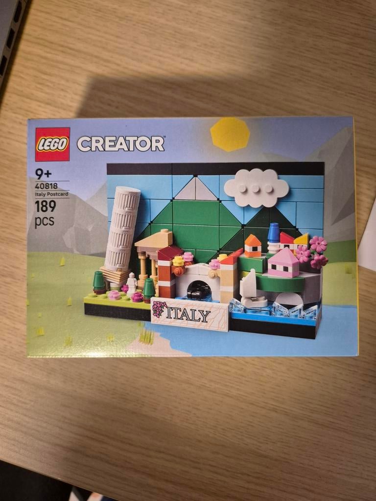 Lego Italië ansichtkaart 40818 - Nieuw!, Ophalen of Verzenden, Nieuw, Complete set, Lego