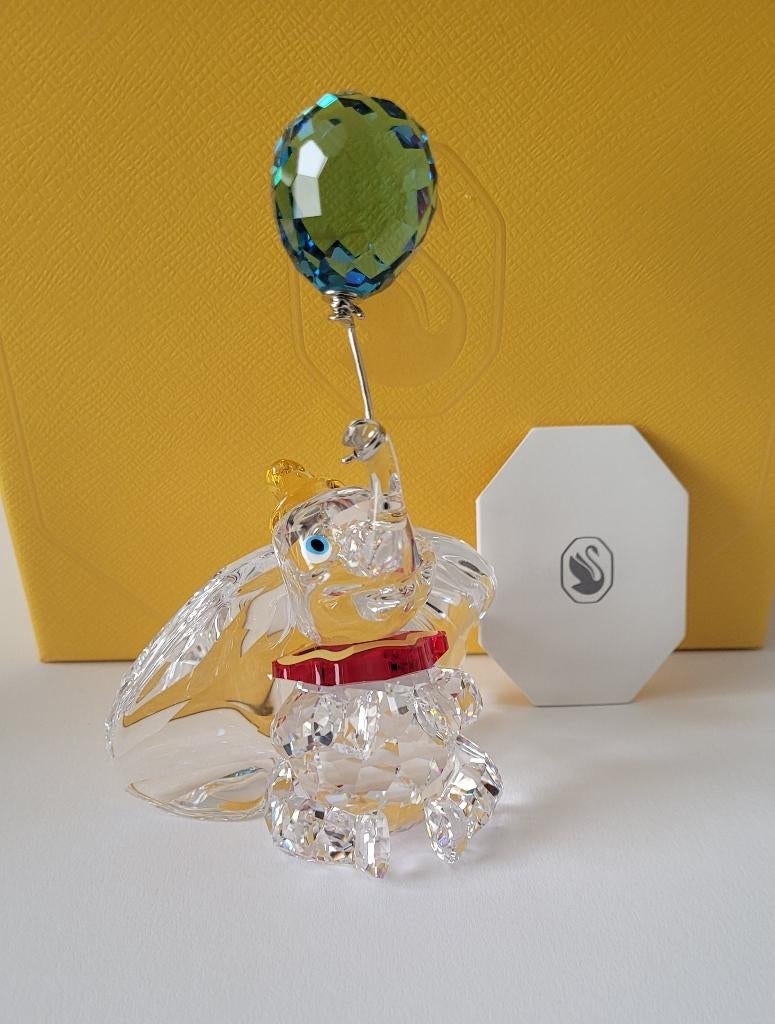 Swarovski Disney Classics Dombo. Kristallijn Set,, Wattens, Nieuw, Figuurtje, Swarovski
